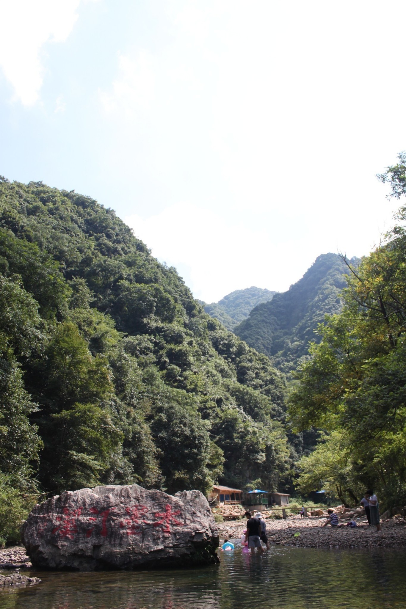 夏游安徽泾县月亮湾,水墨汀溪