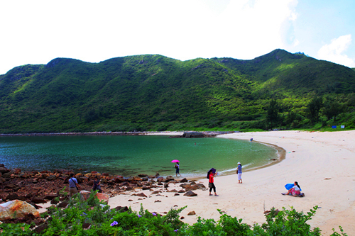 【深圳出發】惠州三門島穿越 防空洞探險 登海誓山盟 月亮灣沙灘游泳